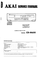Akai M-600-Service-Manual 